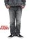 画像1: 【 FULLCOUNT（フルカウント） 】　【 13.75oz. 】 レギュラーストレートブラックジーンズ　[ Black Straight Denim "Dartford Splatter" ] [ Used Wash ] (1)