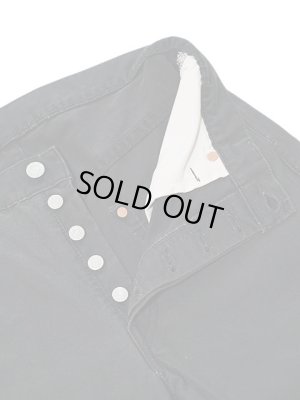 画像5: 【 FULLCOUNT（フルカウント） 】　ブラックドビークロスパンツ　[ Black Dobby Cloth ] [ Fade Black ]