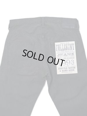画像9: 【 FULLCOUNT（フルカウント） 】　ブラックドビークロスパンツ　[ Black Dobby Cloth ] [ Fade Black ]