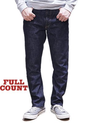 画像1: 【 FULLCOUNT（フルカウント） 】　【 13.7oz. 】 テーパードジーンズ　[ Tapered Denim ]