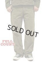 【 FULLCOUNT（フルカウント） 】　Old Japanese Twill USN Trousers [ OLIVE ]