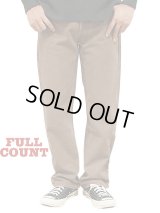 【 FULLCOUNT（フルカウント） 】　Paraffin Canvas Straight Pants [ Regular Straight ] [ BROWN ]