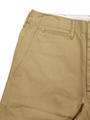 画像4: 【 FULLCOUNT（フルカウント） 】　チノパン [ U.S.Army Chino 41 Khaki ] [ Brown Beige ]