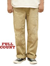 【 FULLCOUNT（フルカウント） 】　チノパン [ U.S.Army Chino 41 Khaki ( Freedom Fighter ) ] [ Brown Beige ]