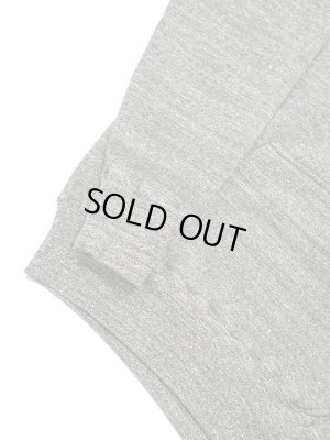 画像5: 【 DUBBLEWORKS（ダブルワークス） 】　吊り編みハーフジップスウェットパーカー　[ Tsuriami Harf Zip Sweat Parka ] [ H.CHARCOAL ]