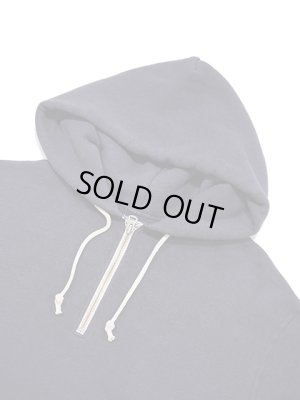 画像3: 【 DUBBLEWORKS（ダブルワークス） 】　吊り編みハーフジップスウェットパーカー　[ Tsuriami Harf Zip Sweat Parka ] [ NAVY ]