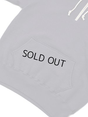 画像4: 【 DUBBLEWORKS（ダブルワークス） 】　吊り編みハーフジップスウェットパーカー　[ Tsuriami Harf Zip Sweat Parka ] [ NAVY ]