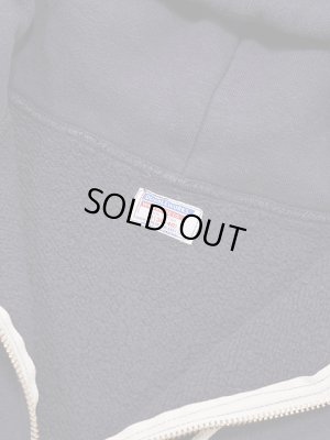 画像8: 【 DUBBLEWORKS（ダブルワークス） 】　吊り編みハーフジップスウェットパーカー　[ Tsuriami Harf Zip Sweat Parka ] [ NAVY ]