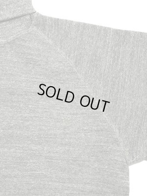 画像4: 【 DUBBLEWORKS（ダブルワークス） 】　吊り編みタートルネックスウェット　[ Tsuriami Turtle Neck Sweat ] [ H.CHARCOAL ]