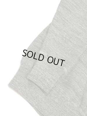 画像5: 【 DUBBLEWORKS（ダブルワークス） 】　吊り編みタートルネックスウェット　[ Tsuriami Turtle Neck Sweat ] [ H.CHARCOAL ]