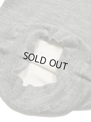 画像6: 【 DUBBLEWORKS（ダブルワークス） 】　吊り編みタートルネックスウェット　[ Tsuriami Turtle Neck Sweat ] [ H.CHARCOAL ]