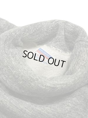 画像7: 【 DUBBLEWORKS（ダブルワークス） 】　吊り編みタートルネックスウェット　[ Tsuriami Turtle Neck Sweat ] [ H.CHARCOAL ]