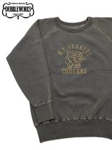 【 DUBBLEWORKS（ダブルワークス） 】　ピグメントプリントスウェット　[ FADED SWEAT SHIRTS ] [ COUGARS ] [ PD.SUMIKURO ]