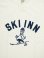 画像4: 【 DUBBLEWORKS（ダブルワークス） 】　プリントTシャツ [ Printed Tee ] [ SKIINN ] [ OFF WHITE ] 【 メール便可 】