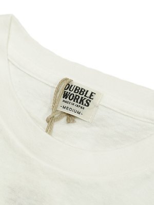 画像8: 【 DUBBLEWORKS（ダブルワークス） 】　プリントTシャツ [ Printed Tee ] [ SKIINN ] [ OFF WHITE ] 【 メール便可 】