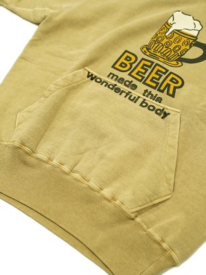 画像6: 【 DUBBLEWORKS（ダブルワークス） 】　ピグメントプリントスウェットパーカー　[ FADED SWEAT HOODIE ] [ BEER ] [ PD.DARK BEIGE ]