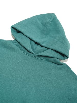 画像3: 【 DUBBLEWORKS（ダブルワークス） 】　吊り編みスウェットパーカー　[ Tsuriami Sweat Parka ] [ TURQUOIS ]