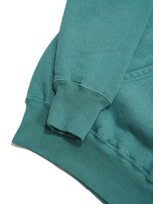 画像5: 【 DUBBLEWORKS（ダブルワークス） 】　吊り編みスウェットパーカー　[ Tsuriami Sweat Parka ] [ TURQUOIS ]