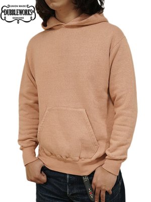 画像8: 【 DUBBLEWORKS（ダブルワークス） 】　吊り編みスウェットパーカー　[ Tsuriami Sweat Parka ] [ TURQUOIS ]