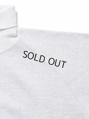 画像4: 【 DUBBLEWORKS（ダブルワークス） 】　タートルネックスウェット　[ Turtle Neck Sweat ] [ GRAY ]