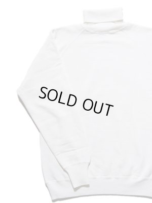 画像2: 【 DUBBLEWORKS（ダブルワークス） 】　タートルネックスウェット　[ Turtle Neck Sweat ] [ O.WHITE ]
