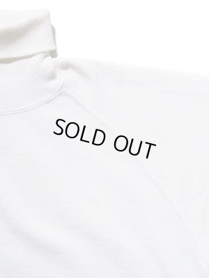 画像4: 【 DUBBLEWORKS（ダブルワークス） 】　タートルネックスウェット　[ Turtle Neck Sweat ] [ O.WHITE ]