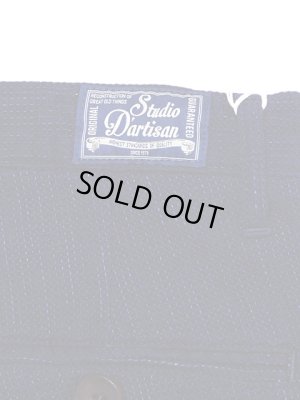画像9: 【 STUDIO D'ARTISAN（ステュディオダルチザン） 】　インディゴドビークロスショーツ　[ DOBBY CLOTH SHORTS ]