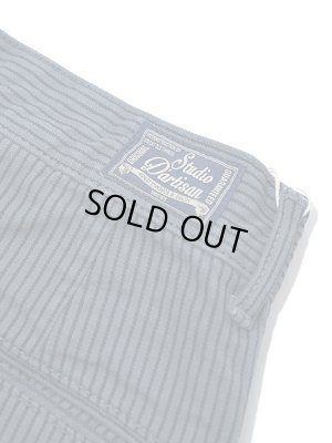 画像10: 【 STUDIO D'ARTISAN（ステュディオダルチザン） 】　レイルロードヒッコリーショーツ　[ Navy Hickory ]