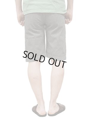 画像2: 【 STUDIO D'ARTISAN（ステュディオダルチザン） 】　レイルロードヒッコリーショーツ　[ Gray Hickory ]