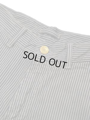 画像3: 【 STUDIO D'ARTISAN（ステュディオダルチザン） 】　レイルロードヒッコリーショーツ　[ Gray Hickory ]