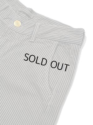 画像4: 【 STUDIO D'ARTISAN（ステュディオダルチザン） 】　レイルロードヒッコリーショーツ　[ Gray Hickory ]