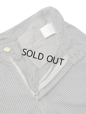 画像6: 【 STUDIO D'ARTISAN（ステュディオダルチザン） 】　レイルロードヒッコリーショーツ　[ Gray Hickory ]