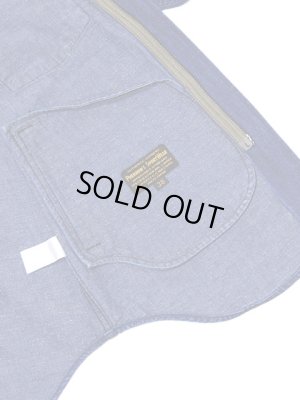 画像11: 【 Pherrow's（フェローズ） 】　ミリタリーシャツジャケット [ ANGB ] [ 10oz.ネップデニム ]