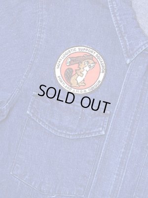 画像4: 【 Pherrow's（フェローズ） 】　ミリタリーシャツジャケット [ ANGB ] [ 10oz.ネップデニム ]