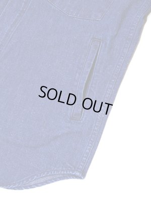 画像7: 【 Pherrow's（フェローズ） 】　ミリタリーシャツジャケット [ ANGB ] [ 10oz.ネップデニム ]