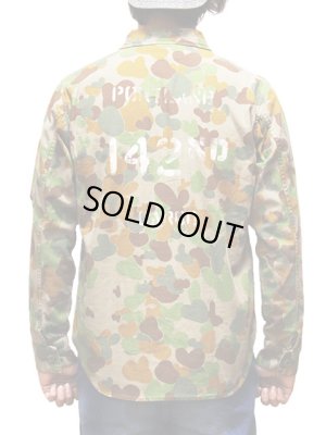 画像2: 【 Pherrow's（フェローズ） 】　ミリタリーシャツジャケット [ ANGB ] [ オーストラリアカモ ]