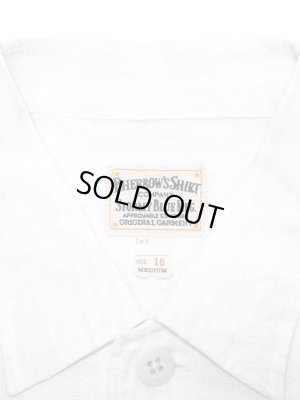 画像7: 【 Pherrow's（フェローズ） 】　半袖オープンカラーカスタムワークシャツ　[ ROY SURF BOARDS ]