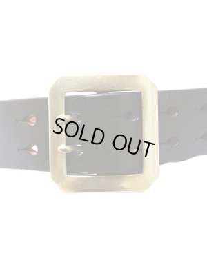 画像2: 【 Pherrow's（フェローズ） 】　UKサドルレザーダブルピンベルト　[ DOUBLE PIN BELT ]　[ BLACK ]