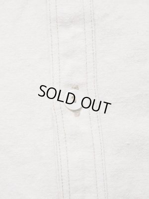 画像7: 【 Pherrow's（フェローズ） 】　プルオーバーワークシャツ　[ PULLOVER WORK Shirts ]　[ OFF WHITE ]