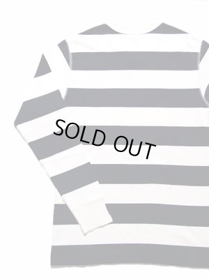 画像2: 【 Pherrow's（フェローズ） 】　度詰め天竺ボーダーロンT　[ WIDE BORDER L/S T-SHIRTS ] 【 メール便可 】