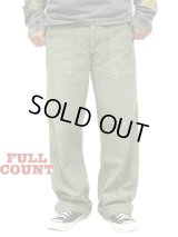 【 FULLCOUNT（フルカウント） 】　ユーティリティートラウザー　[ Utility Trousers "Master" ] [ OLIVE ]