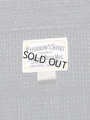 画像10: 【 Pherrow's（フェローズ） 】　ラウンドヨークワークシャツ　[ COOLMAX ]　[ カタログ未掲載モデル ]