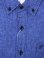 画像5: 【 Pherrow's（フェローズ） 】　七分袖コットンリネンシャンブレーボタンダウンシャツ [ BLUE ]