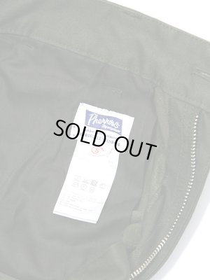 画像7: 【 Pherrow's（フェローズ） 】　アンクルテーパードストレッチパンツ　[ STRETCH PANTS ]　[ OLIVE ] 