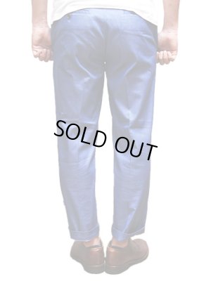 画像2: 【 Pherrow's（フェローズ） 】　アンクルテーパードストレッチパンツ　[ STRETCH PANTS ]　[ SAX ] 