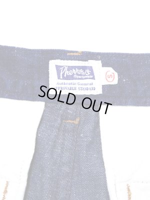 画像10: 【 Pherrow's（フェローズ） 】　ネップデニムワークショーツ　[ INDIGO ]