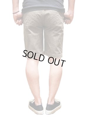 画像2: 【 Pherrow's（フェローズ） 】　撚り杢ツイルワークショーツ　[ OLIVE ]