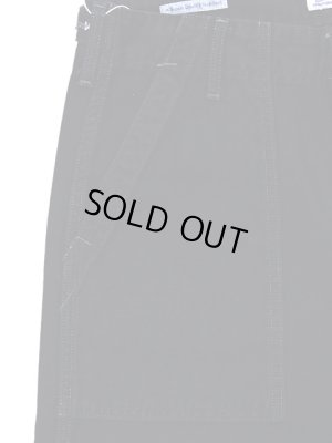 画像3: 【 Pherrow's（フェローズ） 】　コットンバックサテンベイカーショーツ　[ BLACK ]