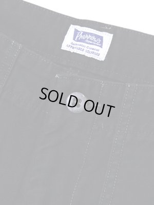 画像4: 【 Pherrow's（フェローズ） 】　コットンバックサテンベイカーショーツ　[ BLACK ]