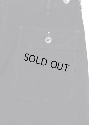 画像8: 【 Pherrow's（フェローズ） 】　コットンバックサテンベイカーショーツ　[ BLACK ]